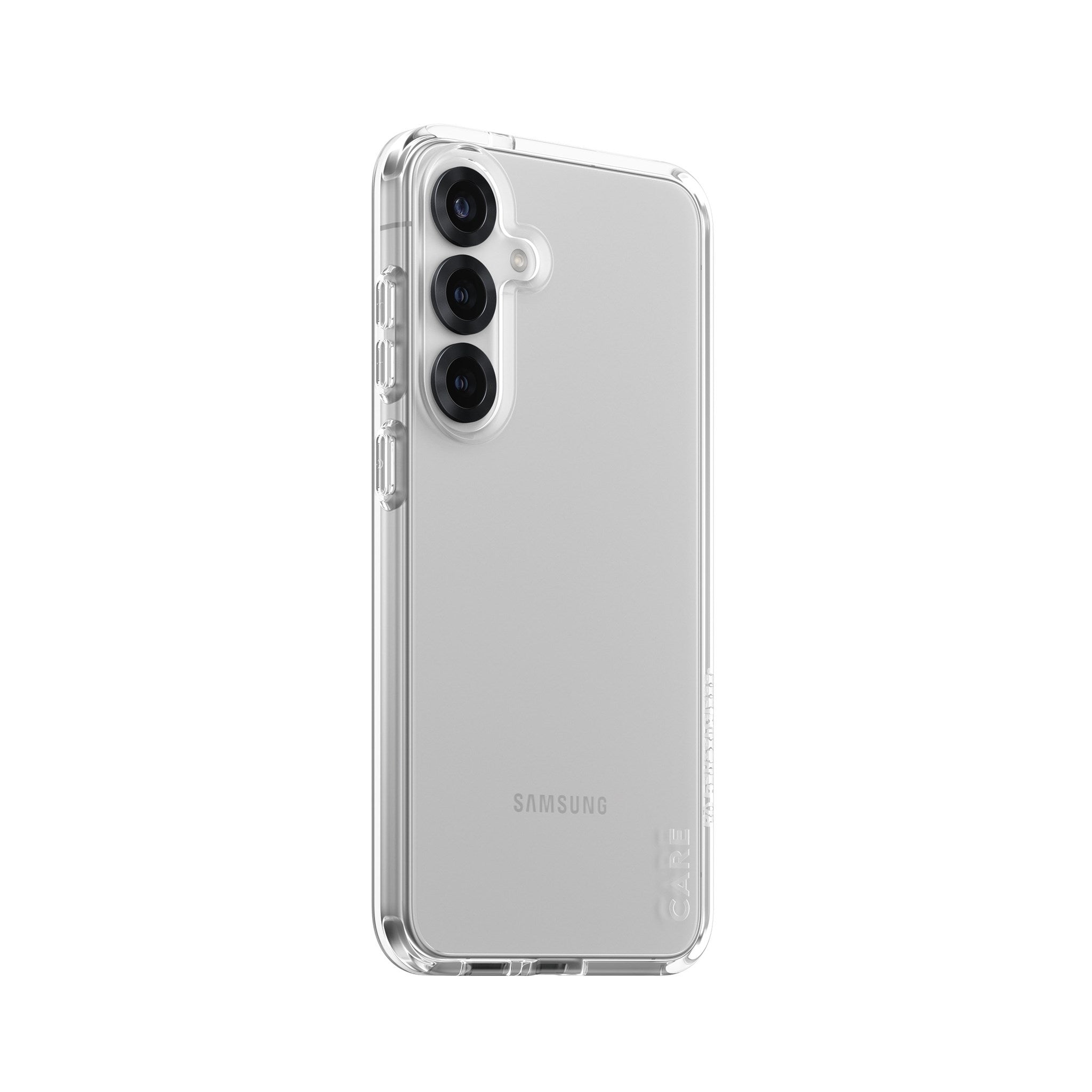 CARE by PanzerGlass® Flagship Case Transparent Urban Combat m. Klarer Rahmen Samsung Galaxy S25+